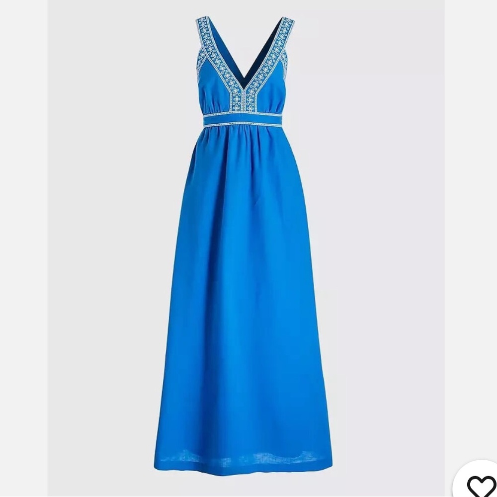J. Crew Eyelet maxi dress / X-SMALL